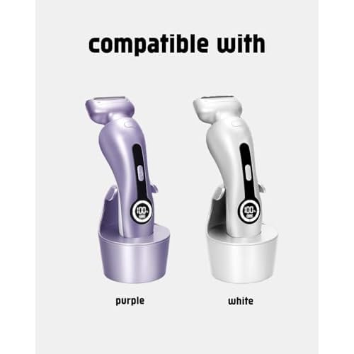 5V Charger Compatible with krovena Women Electric Shaver, USB Charging Cable for Waterproof Razor, 1 Cleaning Brush, 3.3ft Power Cord