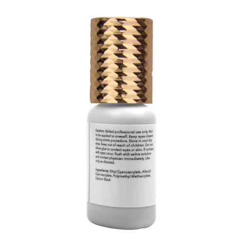 GladGirl False Eyelash Extension Glue - Volume Plus 5ml - Fast Dry Time of 1-2 Seconds - Maximum Eyelash Extension Bond - Ultra Black