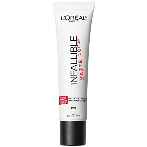 L’Oréal Paris Makeup Infallible Pro Matte-Lock Longwear Mattifying Face Primer, 1 ounce