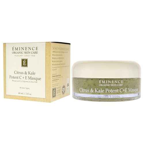 Eminence Organic Skincare Citrus & kale potent c + e masque 2oz, 2 Ounce