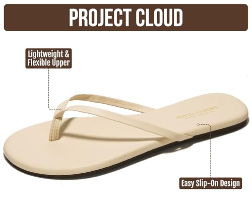 Project Cloud Memory Foam Flip Flops for Women