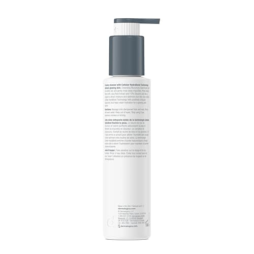 Dermalogica Magnetic AfterGlow Facial Cleanser, Mucin Cleansing Cream with Hyaluronic Acid - Delivers Glowing and Moisturizing Skin