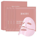 Collagen Face Mask- Hydrating Overnight Hydrogel Facial Mask Suitable for Women's Delicate Skin care, Minimizes Pores, and Firms Skin (28 grams) ¡¿ 4 pieces