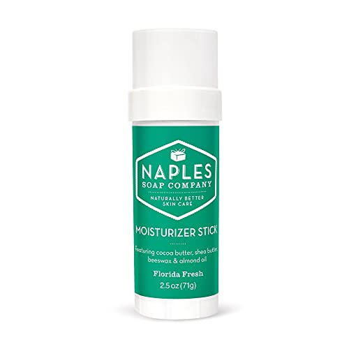 Naples Soap Company Hydrating Noncomedogenic Body Moisturizer Stick, Florida Fresh – Safe for All Skin Types, 2.5oz