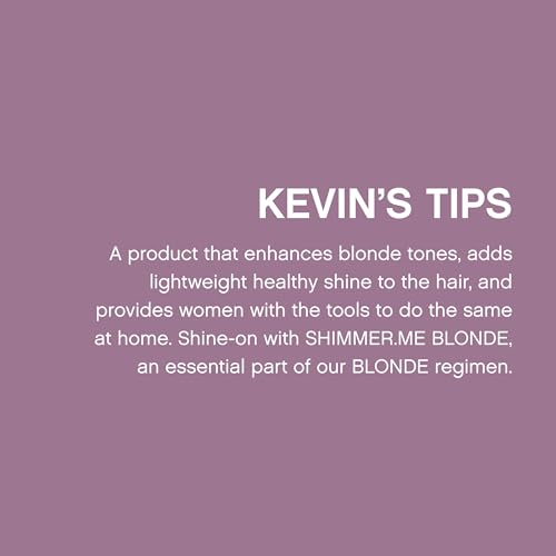 KEVIN.MURPHY SHIMMER.ME BLONDE - Repairing Shine Treatment - For Blonde, Highlighted & Grey Shades - For Hair Repair - Hair Mist with Vitamins - Hair Shimmer Spray - 100 mL / 3.4 fl oz (Pack of 2)