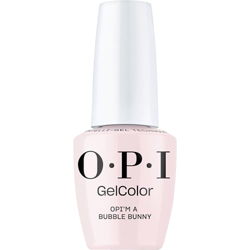 OPI GelColor LED Cure Gel Nail Polish - Blue & Green Shades, 'I'm a Bubble Bunny' Sheer Pink