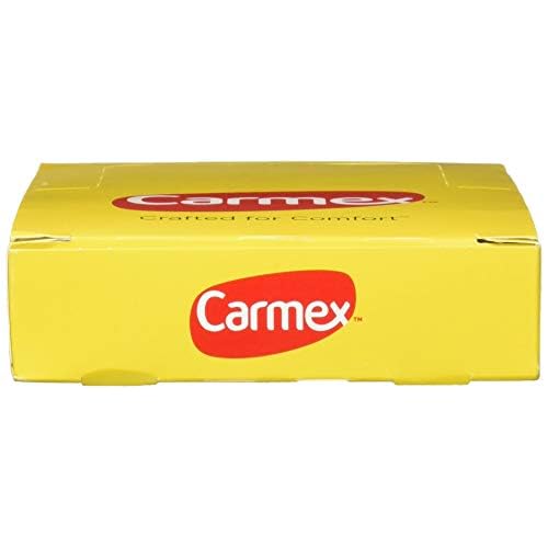 Carmex Classic Lip Balm Medicated, 0.25 Ounce (Pack of 24)