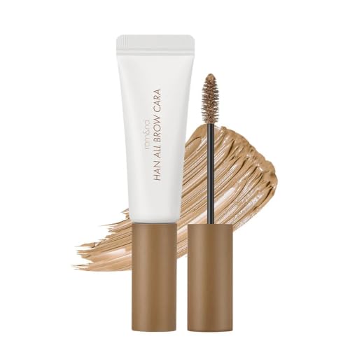 rom&nd Han All Brow Cara MERRY BLONDY Natural Volumizing Eyebrow Mascara for Bleached & Light Hair