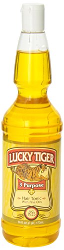Lucky Tiger 3 Purpose Hair Tonic for Men - 16 fl oz