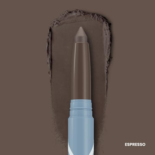 Prime Prometics PrimeEyes Eyeshadow for Mature Women - Crease-Free Powder-to-Cream, Long-Wear (Espresso)