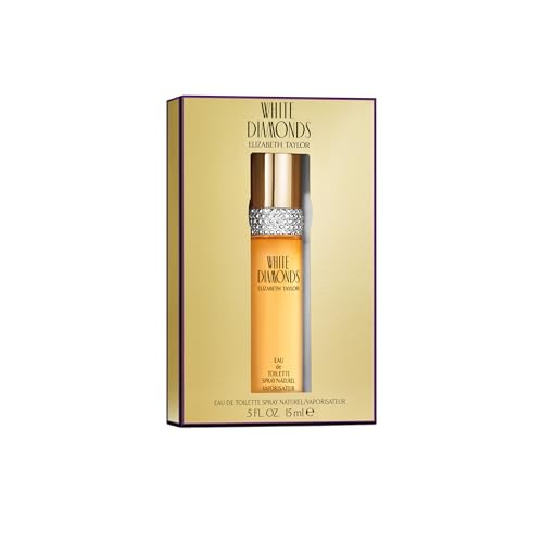 Elizabeth Taylor White Diamonds Eau de Toilette for Women, 0.5 fl oz