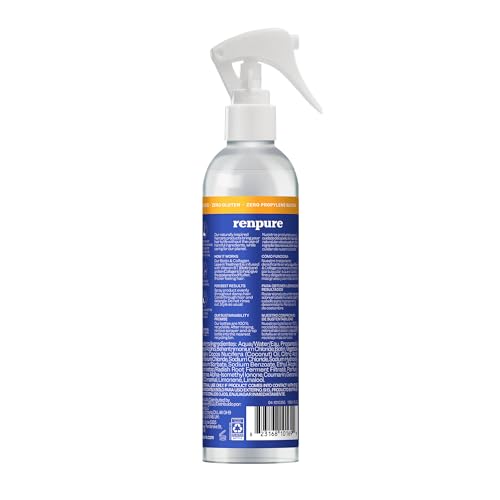RENPURE Biotin & Collagen Leave-In Conditioner Treatment, For a Fuller, Thicker Look, Biotin Hair Spray Leave In Conditioner For Fine, Thin or Limp Hair, Vitamin B7, Collagen 8 Fl Oz (Pack of 2)
