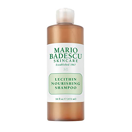 Mario Badescu Lecithin Nourishing Shampoo | Hydrating and Moisturizing Shampoo for Men & Women with Jojoba Oil & Lecithin | Helps Restore Dry, Damaged & Color-treated Hair