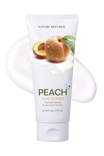 Nature Republic Fresh Herb Peach Cleansing Foam 170ml