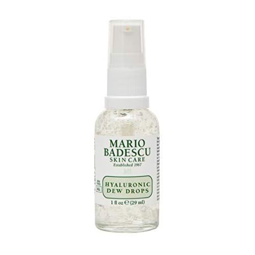 Mario Badescu Hyaluronic Dew Drops for All Skin Types ? Hydrating Gel-Serum Hybrid with Sodium Hyaluronate, Niacinamide & Botanical Extracts for a Dewy, Glass-Like Glow ? 1 Fl Oz