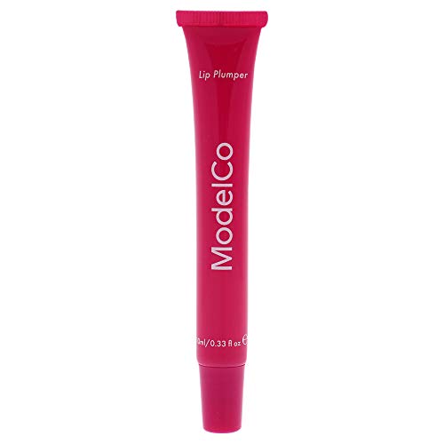Modelco Lip Plumper - Enhancing Formula For Full Lips - Moisturizing Treatment For Plumping And Shine - Extreme Hydrating Therapy For Dry, Chapped Skin - Nourishing Gloss Creates Filler Look - 0.34 Oz