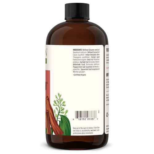 Banyan Botanicals Cinnamon Daily Swish ? Organic Ayurvedic Pulling Oil with Coconut Oil ? Mouthwash for Fresh Breath and Sparkling Oral Health* ? 24 oz ? Non GMO Sustainably Sourced Vegan