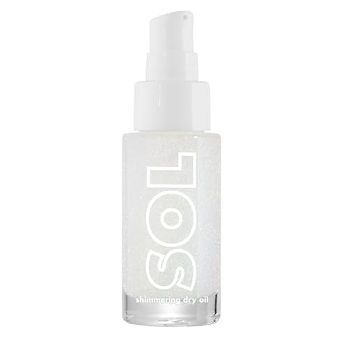 ColourPop x Twilight Sol Shimmering Dry Body Oil - Moisturizing Body Care, Shimmer Oil & Glowy Summer Makeup - Infused with Nourishing Coconut, Argan & Almond Oils - Like Diamonds (0.16 Fl Oz)