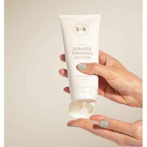 SUGARED + BRONZED Sunless Tanning Lotion ? No Bronzer, FlexExpress, Hydrating Self-Tanner for Face & Body, Natural Glow, Lightweight, Long-Lasting Tan, Suits All Skin Tones (6 Fl Oz)