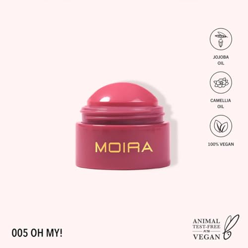 Moira Soft Blush Balm 005 - Creamy Vegan Makeup