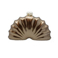 Women's Shell Clutch Handbag – Marble Acrylic Evening Bag
