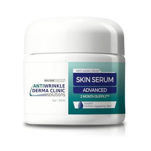 Anti Wrinkle Face Cream Derma Clinic Solutions Skin Serum - Our Best Anti Aging Cream - 2 Month Jar - Anti Aging Moisturizer Anti Wrinkle Serum - Our Top Anti Aging Skin Care Products - Anti Age Cream