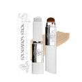 Color Changing Foundation Stick with Dual Brush – Hydrating Full Coverage Base Makeup