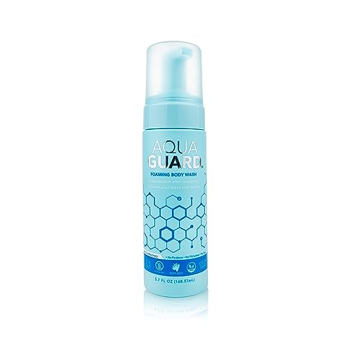 AQUA GUARD After-Swim Foaming Body Wash | Leaves Skin Soft and Smooth + Neutralizes Chlorine Scent and Residue
