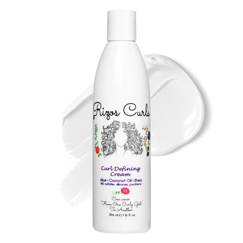 Curl Defining Cream for Wavy, Curly, Coily Hair - Frizz Control & Moisture