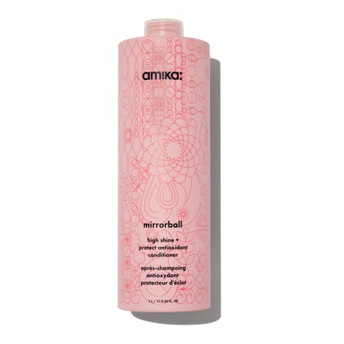 Amika Mirrorball High Shine + Protect Antioxidant Conditioner 33.8 Fl Oz