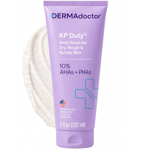 DERMAdoctor KP Bump Eraser Body Scrub 8oz with 10% AHAs