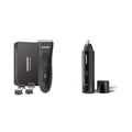 MANSPOT Manscape Groin & Body Hair Trimmer & 10000-RPM Nose & Ear Hair Trimmer
