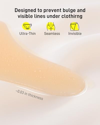 Niidor Camel Toe Concealer Pad - Anti-Camel Toe Cover for Yoga