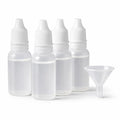 Adkoat 15ml Dropper Bottles - 4 Pack with Funnel | BPA-Free