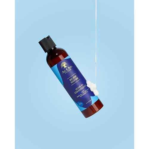 As I Am Dry & Itchy Scalp Care Leave In Conditioner - 8 ounce - Enriched with Olive oil, Tea Tree Oil and Peppermint Oil