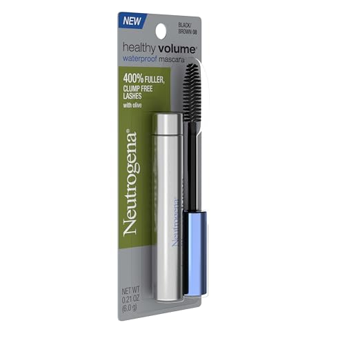 Neutrogena Healthy Volume Waterproof Mascara, Black/Brown 08