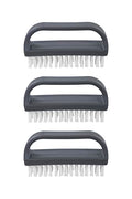 Stiff Nail Brush Set – 3 Durable Cleaning Brushes for Nails & Toes