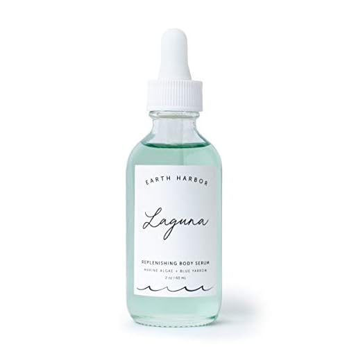 Earth Harbor | LAGUNA Replenishing Body Serum - Smoothes Complexion | Sea Botanicals & Blue Yarrow | 100% Plant-Based + Sustainable | 2 fl oz