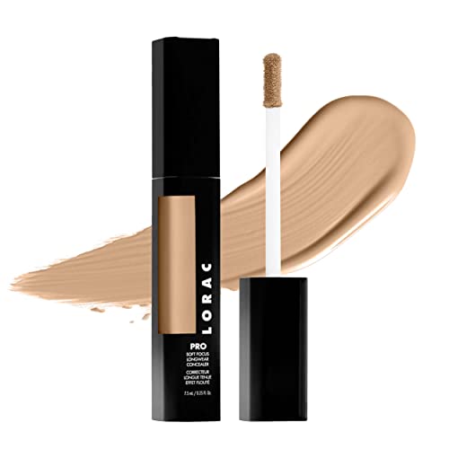 LORAC PRO Soft Focus Longwear Concealer |Buildable Coverage | Lightweight | 7.5 Light