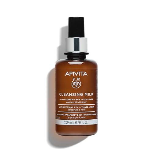 Apivita Cleansing Milk with Chamomile & Honey - 200mL