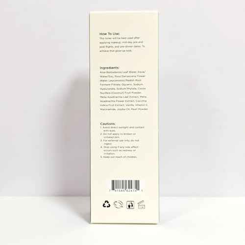 Dew Drop Hydrating Face Mist, 120ml/4oz, with Jojoba Oil and Pearl Powder.