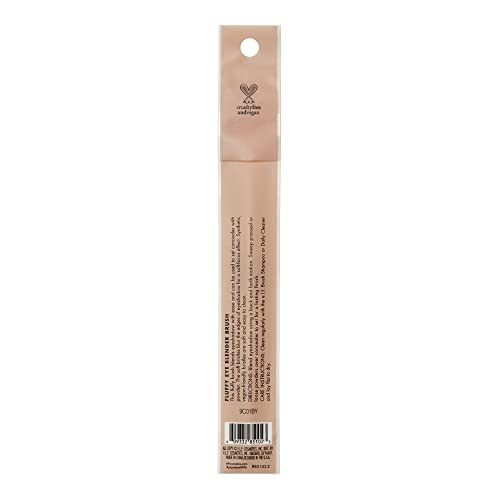 e.l.f. Fluffy Eye Blender Brush, Easily Blends Eyeshadow & Can Be Used to Set Concealer With Powder, Creates A Soft-Focus Effect, Vegan & Cruelty-Free