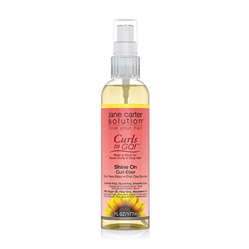Jane Carter Solution Shine On Curl Elixir - 6oz Moisturizing Serum