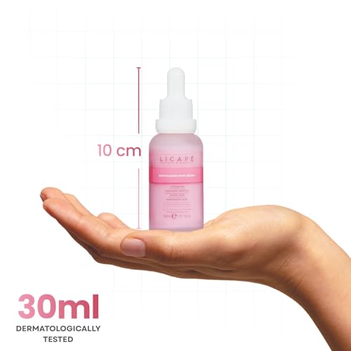 LICAPE¢ç Moisturising Serum | B12 Pink Serum | 30 ml | Anti-Ageing & Skin Barrier Strengthening | Face Care for Women | Glow & Hydration for Radiant Skin