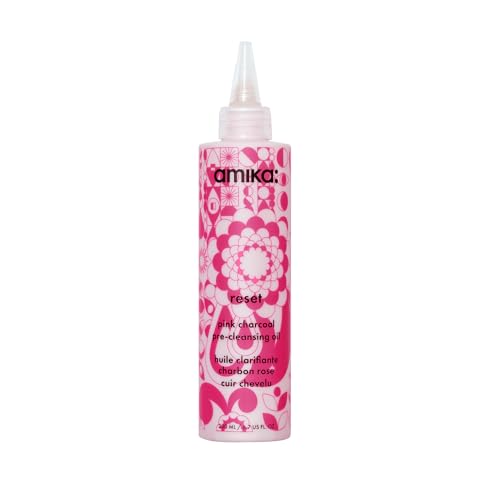 Amika Reset Pink Charcoal Scalp Cleansing Oil 6.7 oz