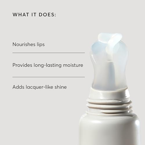 Naturium Phyto-Glow Lip Balm, Hydrating Lip Care with a Glossy Finish, 0.34 oz Clear