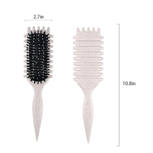 Curl Defining Brush for Curly Hair – Boar Bristle
