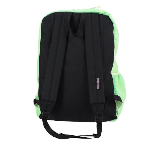 JanSport Cross Town Backpack 17" x 12.5" x 6" - Simple Bag for Everyone with 1 Main Compartment, Front Utility Pocket - Premium Class Accessories - Mint Chip