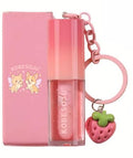 Puppy Kiss Lip Gloss with Keychain Charm - Hydrating Fruity Flavor