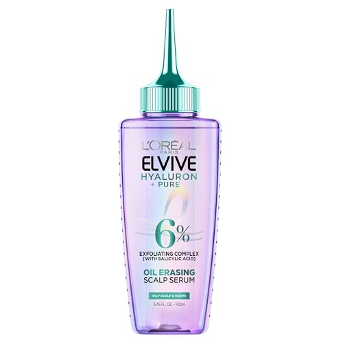 L'Oreal Elvive Hyaluron+ Pure Oil Erasing Scalp Serum 3.45 Oz